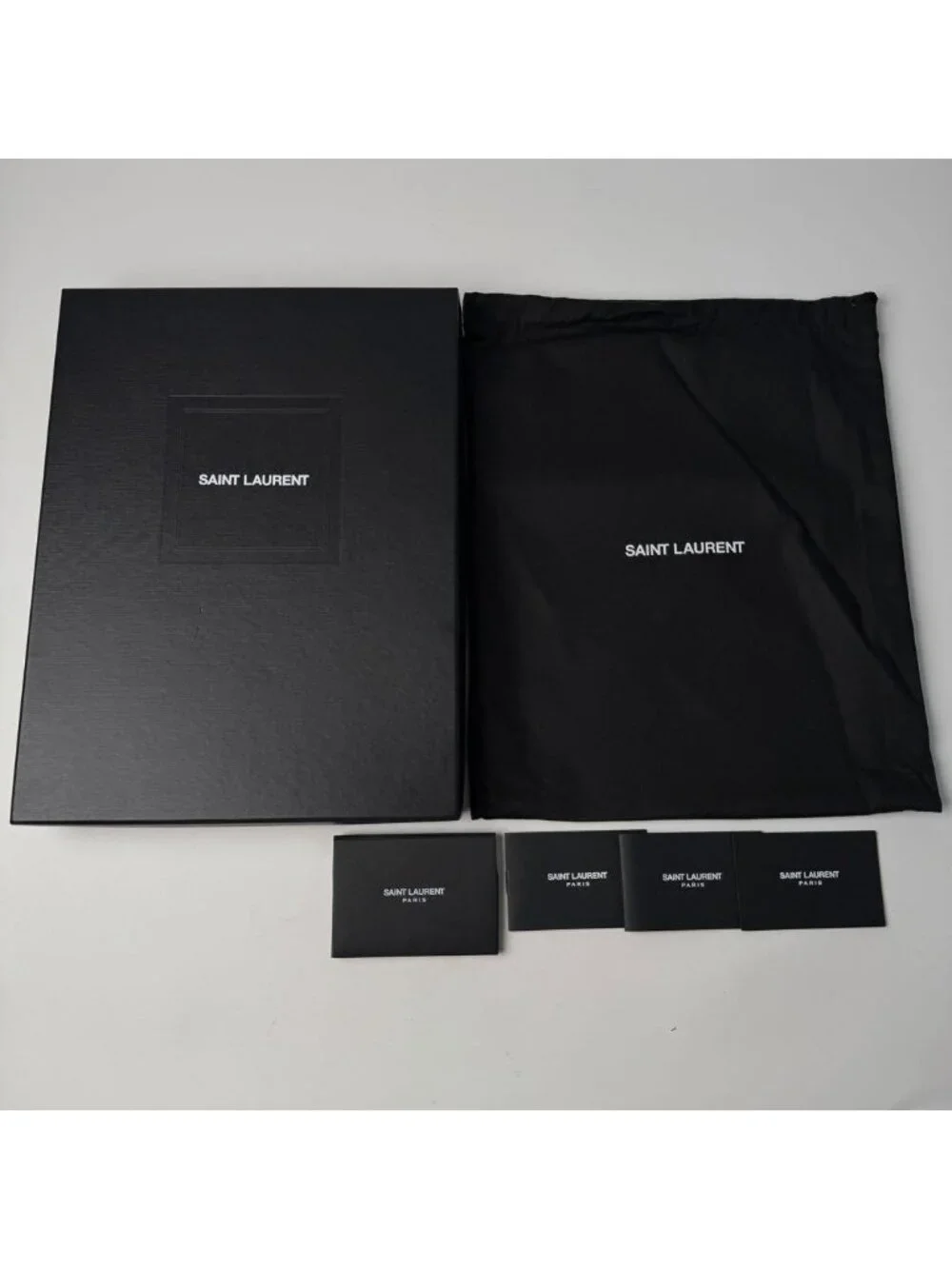 Saint Laurent YSL Monogram Clutch Black